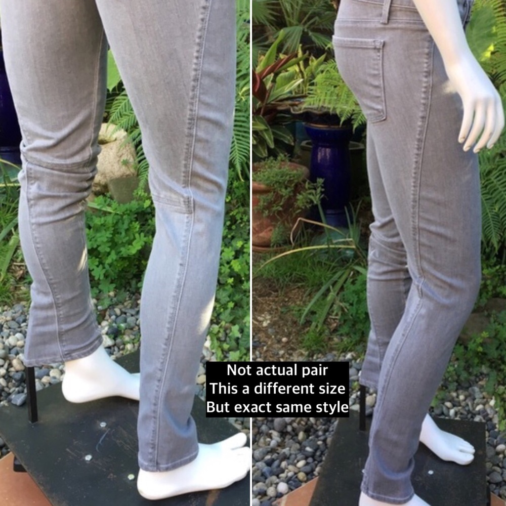VINCE Gray Low Rise Skinny - Picture 4 of 7